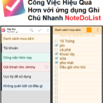 NoteDoList Quick Notes ToDoList Ghi Chu Nhanh – Copy (2)